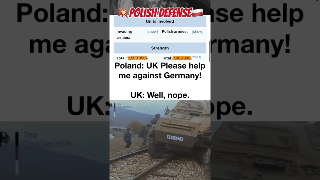 😳Polish Defense Against Germany🇵🇱|| World War 2 Memes