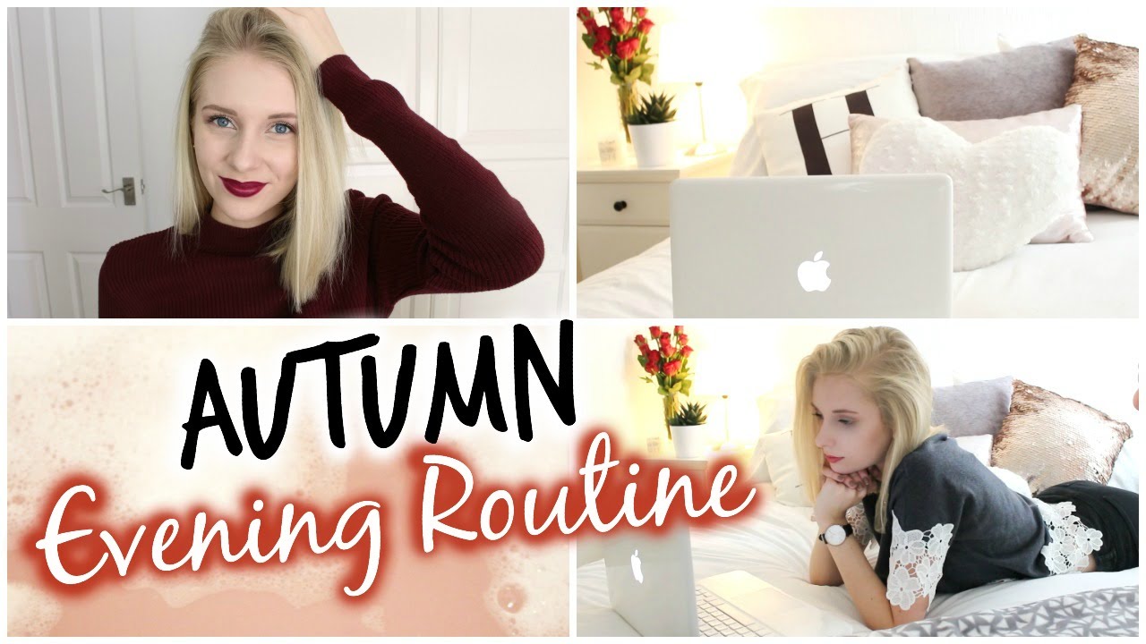 Autumn/Fall Evening Routine! ♡