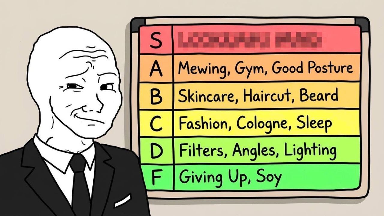 Looksmaxxing Tier List (NO BS)