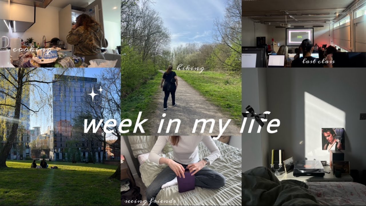 Week in my uni life  ⋆˙⟡  last classes, hiking for the first time, etc...