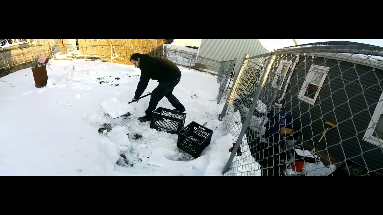 How To Make Bricks And Blocks Of Snow To Build Anything You Want With It