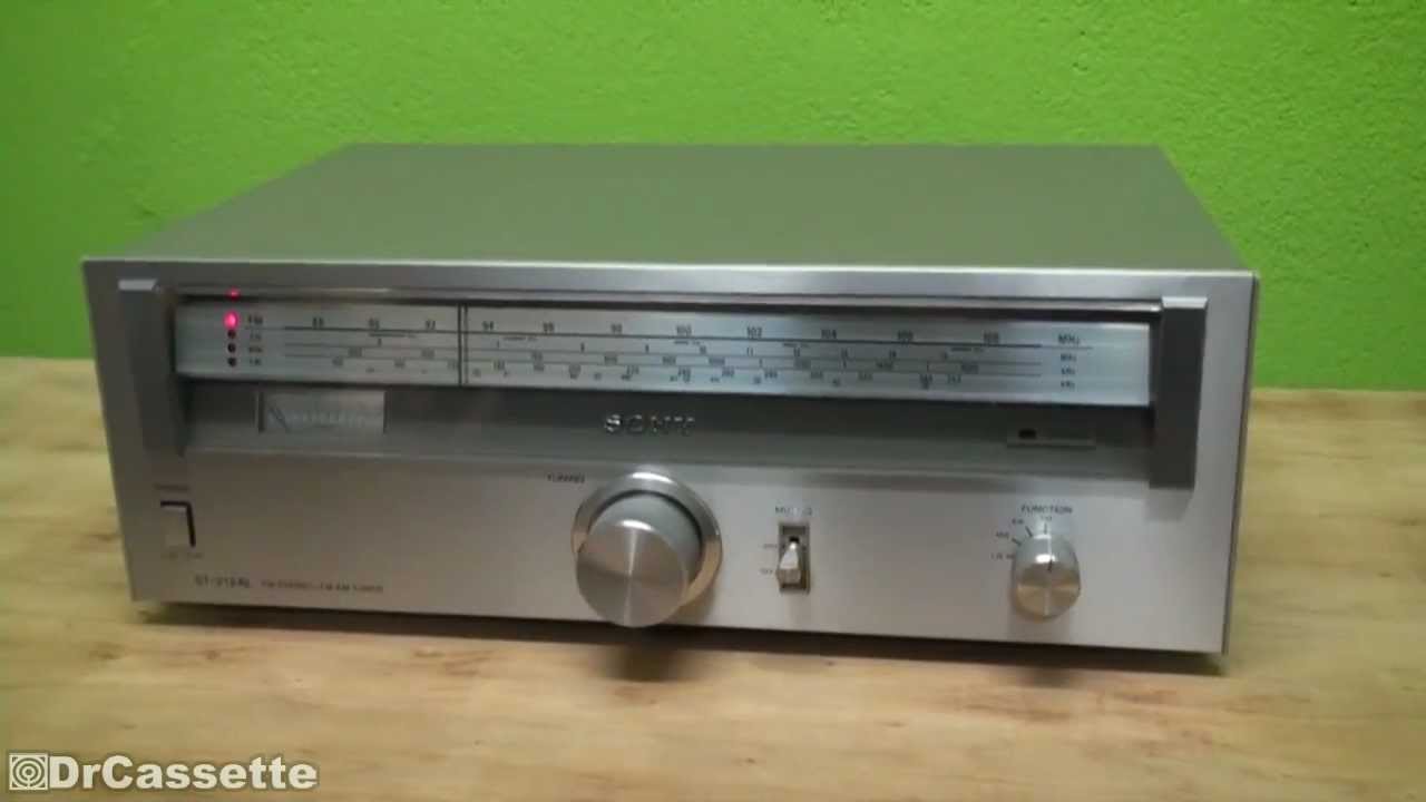Vintage Sony ST-212AL tuner!