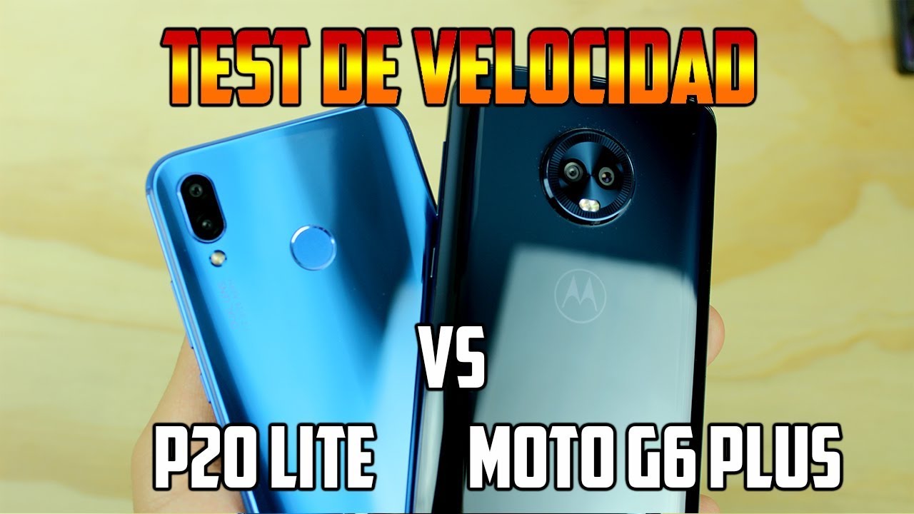 Moto G6 Plus Vs Huawei P20 lite  | Test de Velocidad | Tecnocat
