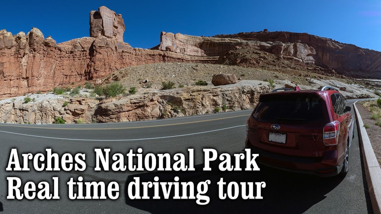 Arches National Park, Real time Driving Tour