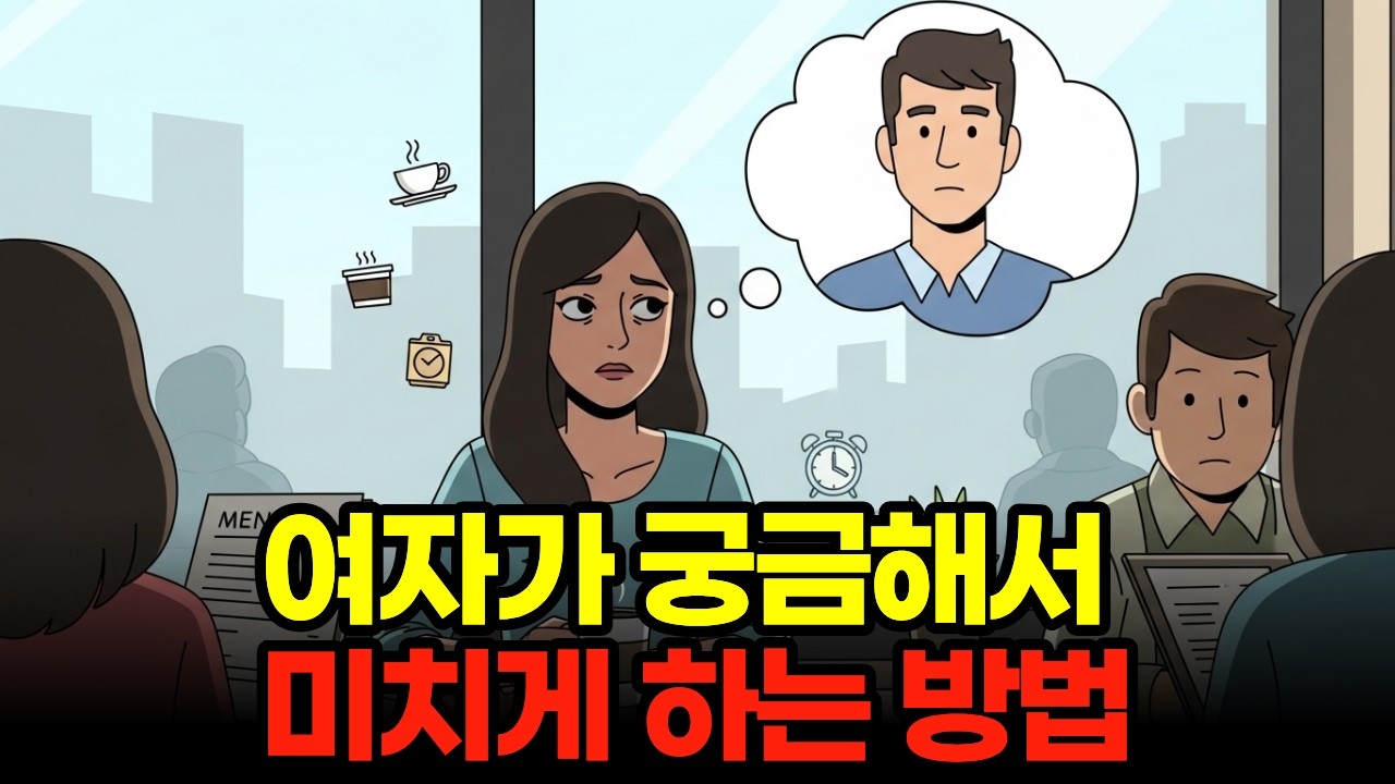 여자가 궁금해서 미치게 하는 방법 | 상대방의 뇌를 당신에게 중독시키는 심리 기술