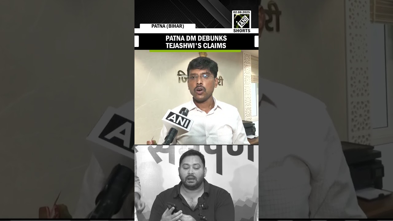 &ldquo;Claim&hellip;completely wrong&rdquo; Patna DM refutes Tejashwi Yadav's claim of name missing in Electoral list