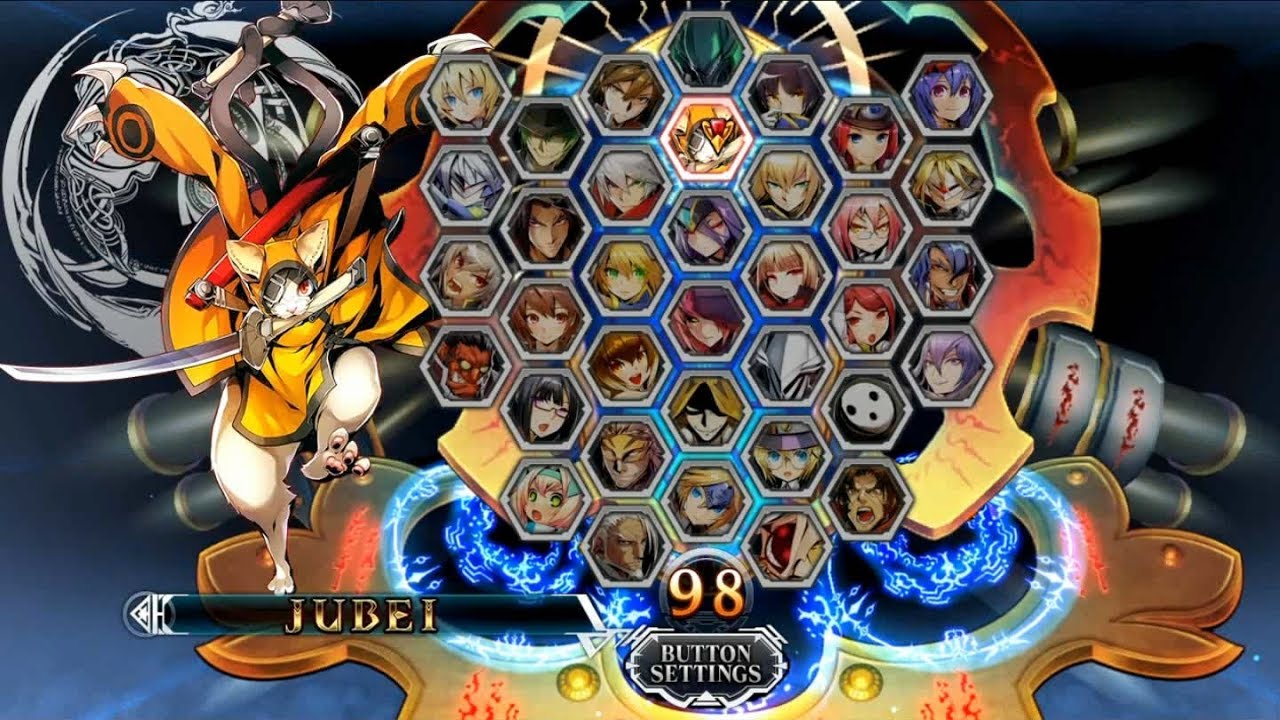 [BLAZBLUE CENTRALFICTION][BBCF2]JUBEI combo collections