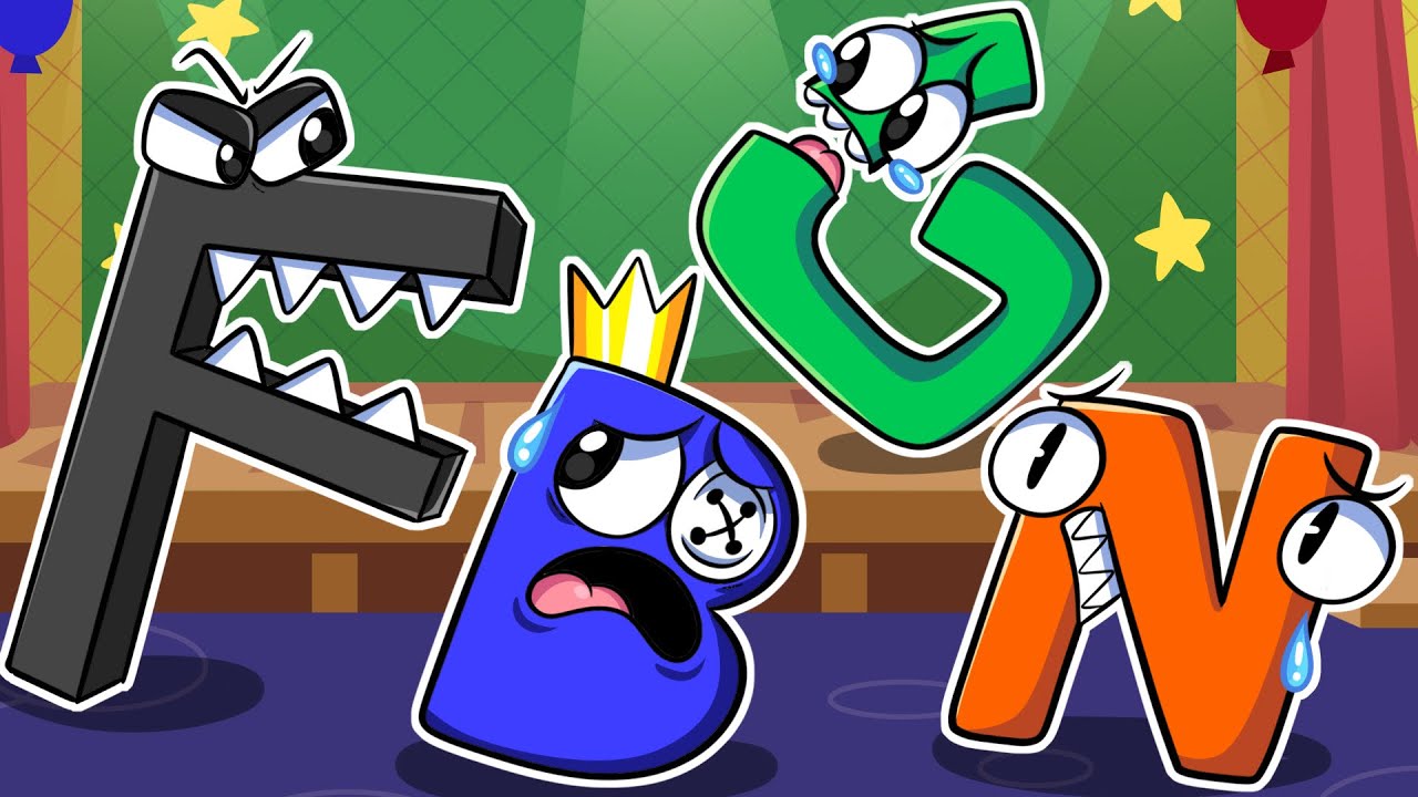 RAINBOW FRIENDS, But They're ALPHABET LORE?! Rainbow Friends Animation