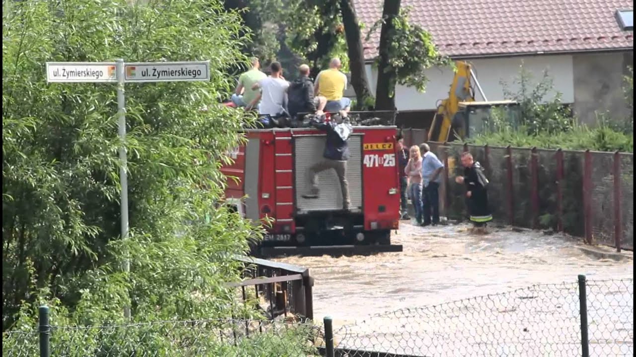 Olszyna pow&oacute;dź po burzy 5 lipca 2012