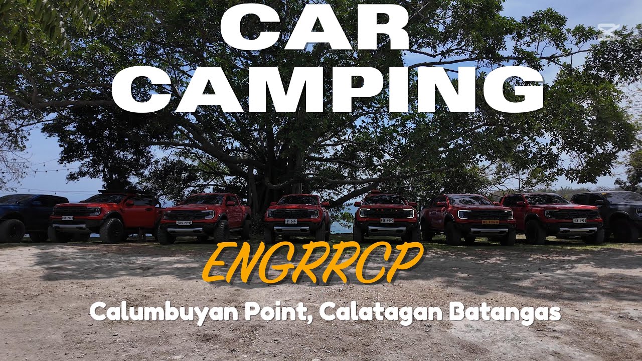 Car Camping with ENGRRCP at Calumbuyan Point| Ford Ranger Raptor| NatureHike| Alpicool| Bluetti
