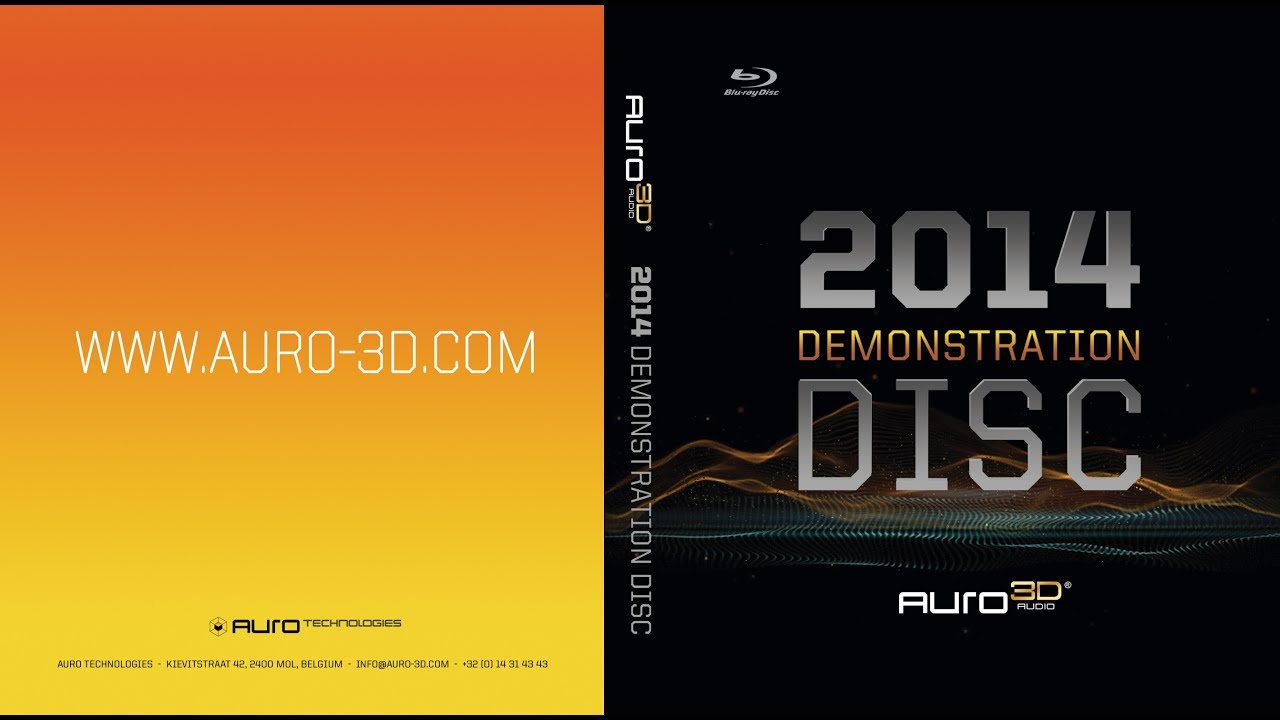 AURO 3D® 2014 Demonstration Disc - Audio Test