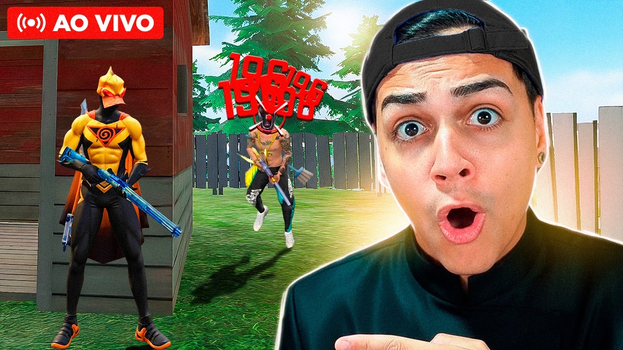💙 SUPER PATO NO FF!! 💙 FREE FIRE AO VIVO 💙 FREITAS ON