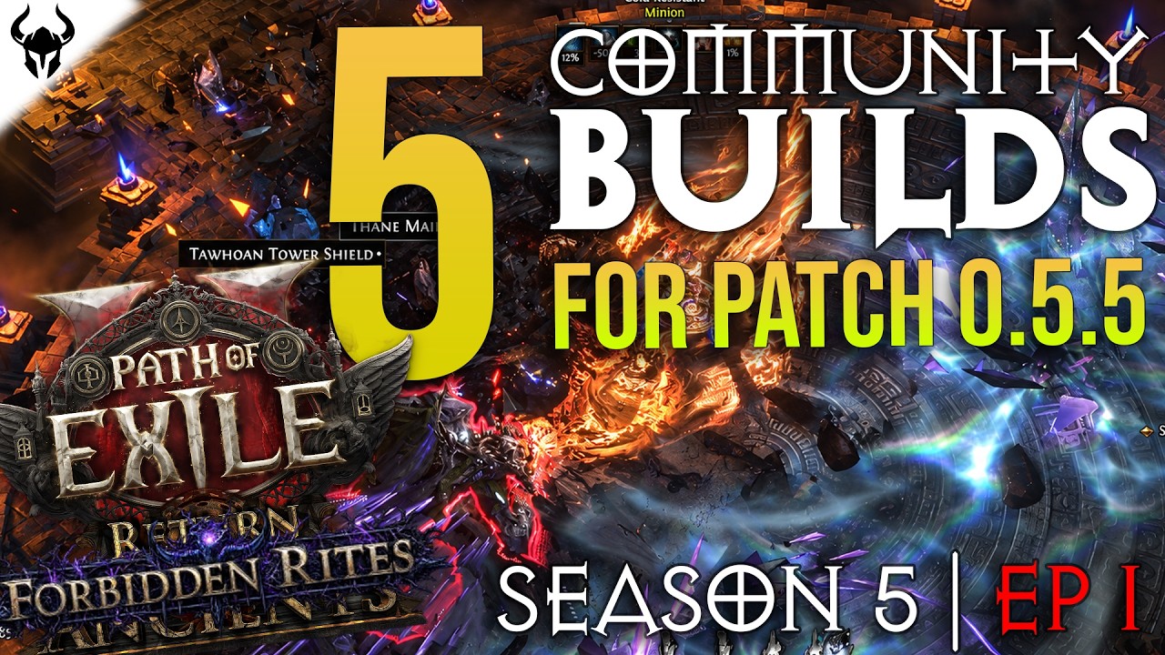 🔥 5 крутых билдов сообщества в Path Of Exile 2 | Forbidden Rites 0.5.5 | С5 ЭП1