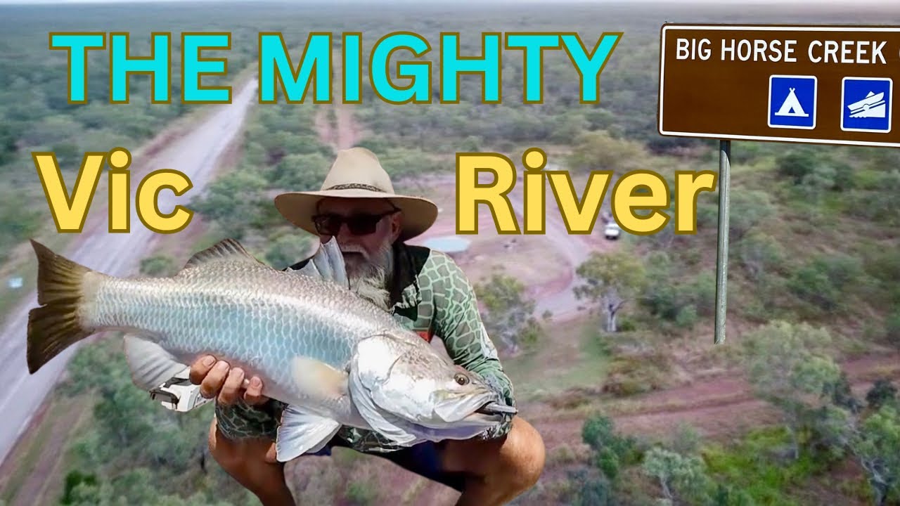 On the road to Vic River (Big Horse) BARRA Catch & Cook