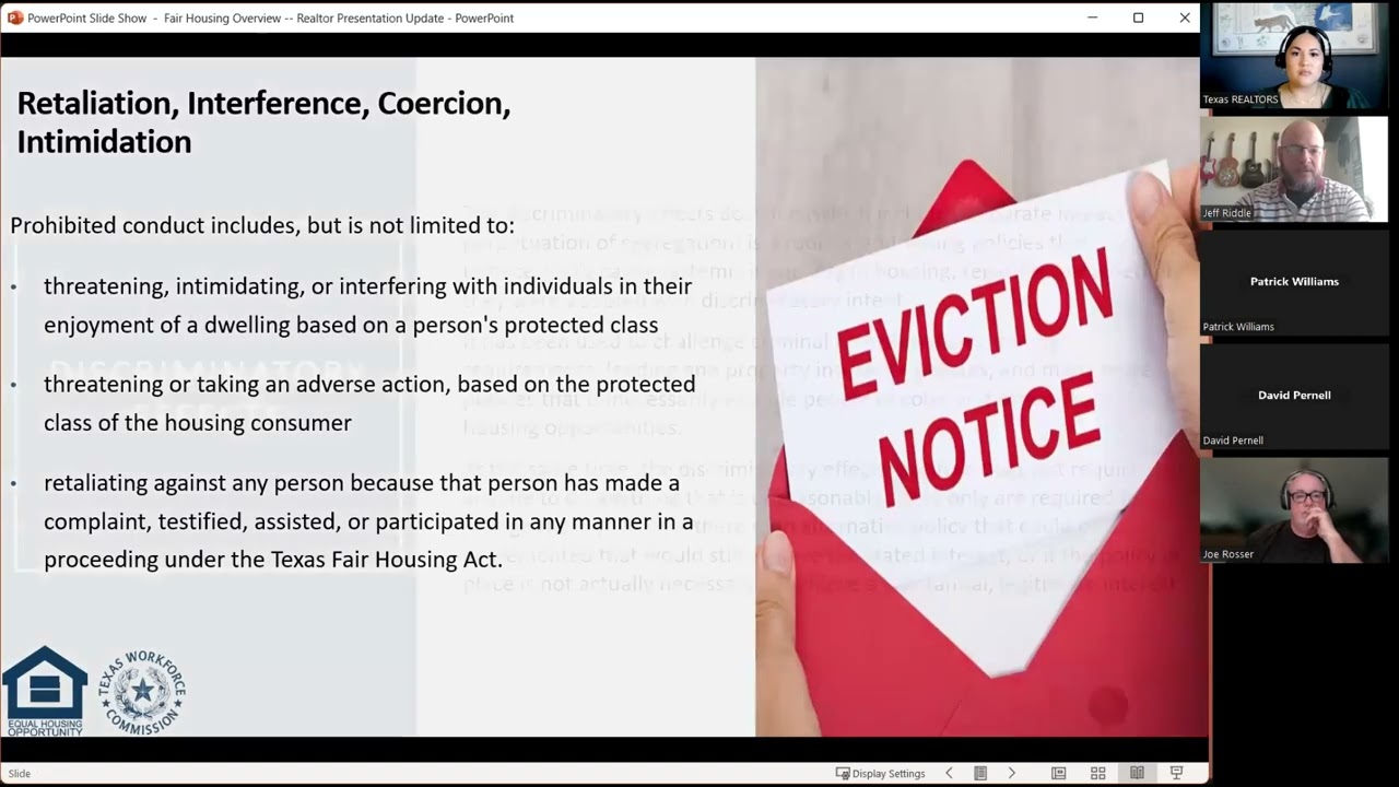 Fair Housing 101 Webinar