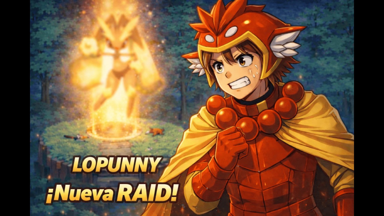 ⛩️🏮 ¡RAID DE LOPUNNY! 🏮⛩️ 2/12 👉🏻 ¡Evento de Año Nuevo Lunar 2026! 🐴 POKEMMO 🎮