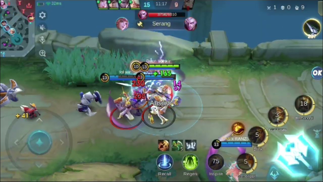 SUN PHOVEUS. SUN INSPIRE. [SUN HERO LATEGAME]  player sun penyabar (@DAN) 