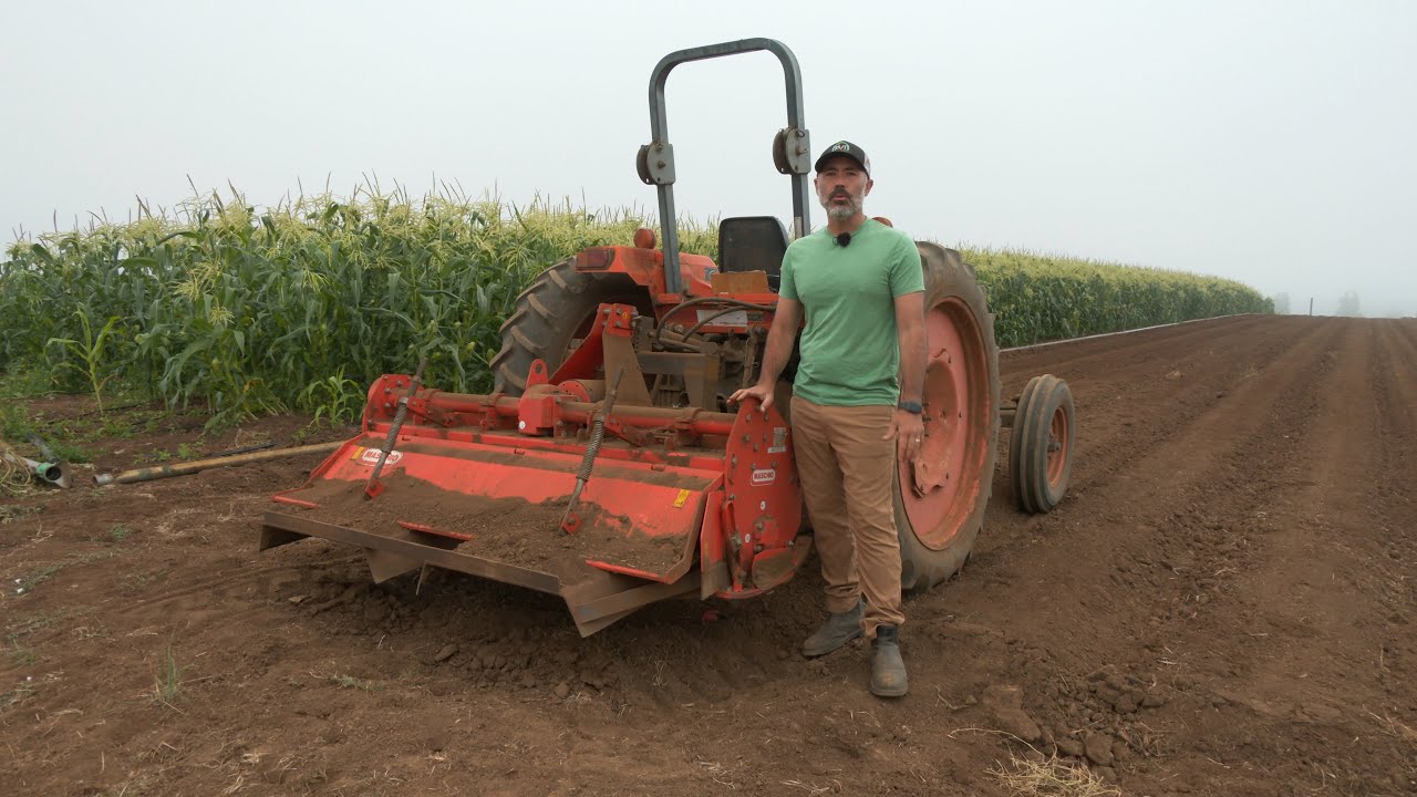Overview of a Combo Rototiller/Shaper Implement