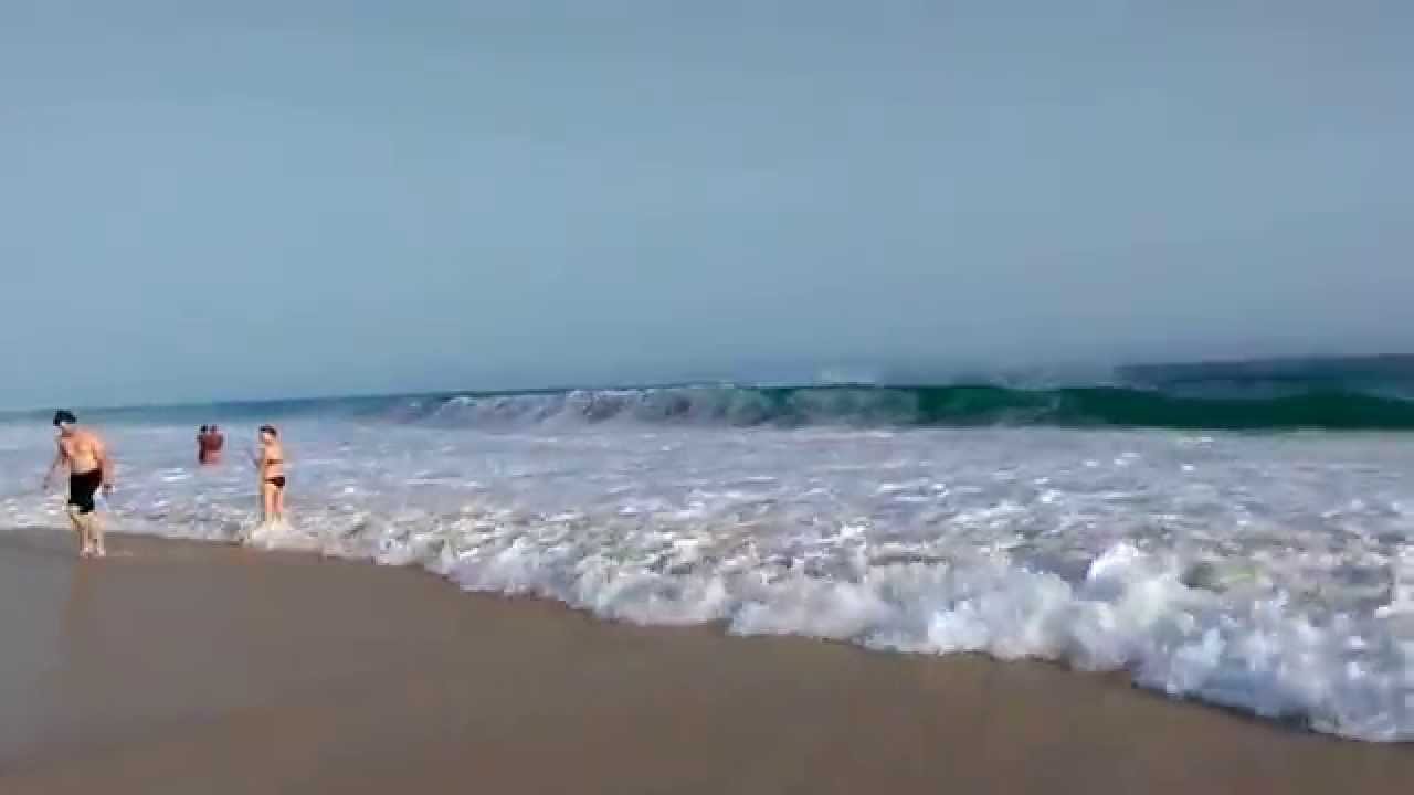 Santa Maria waves, Cape Verde