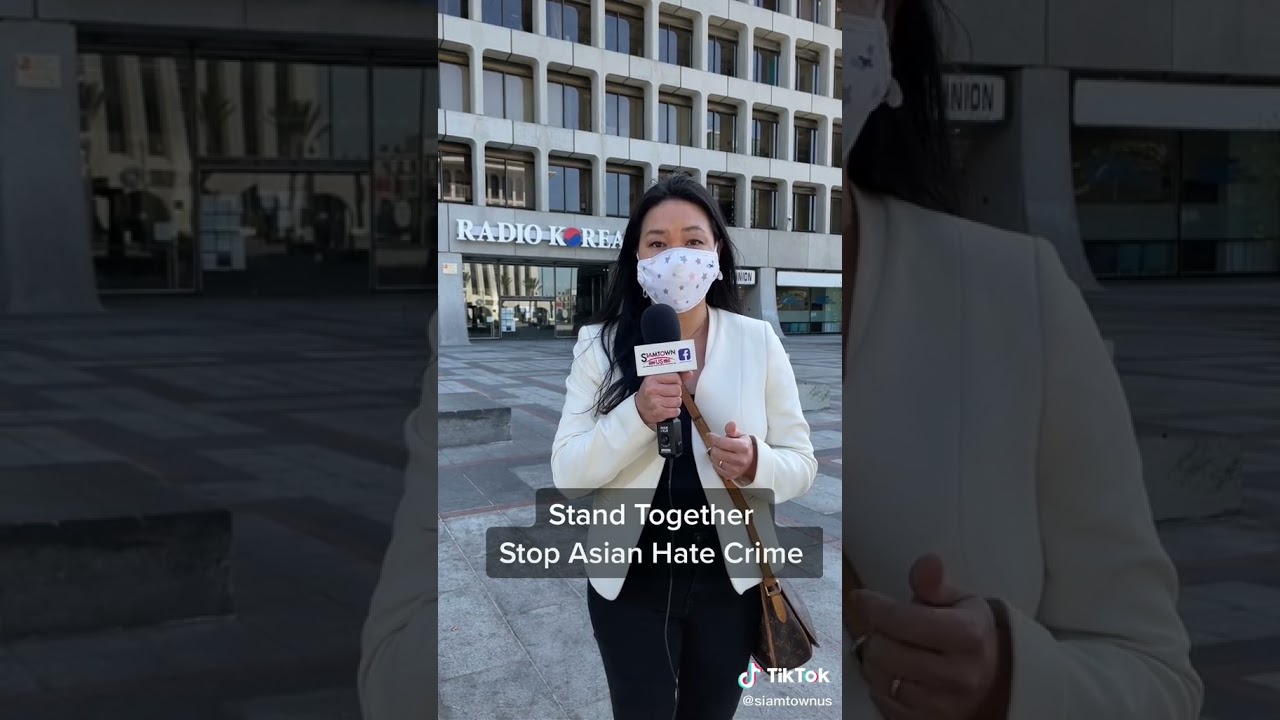 StopAsianHate Stand together and top asian hate crimes