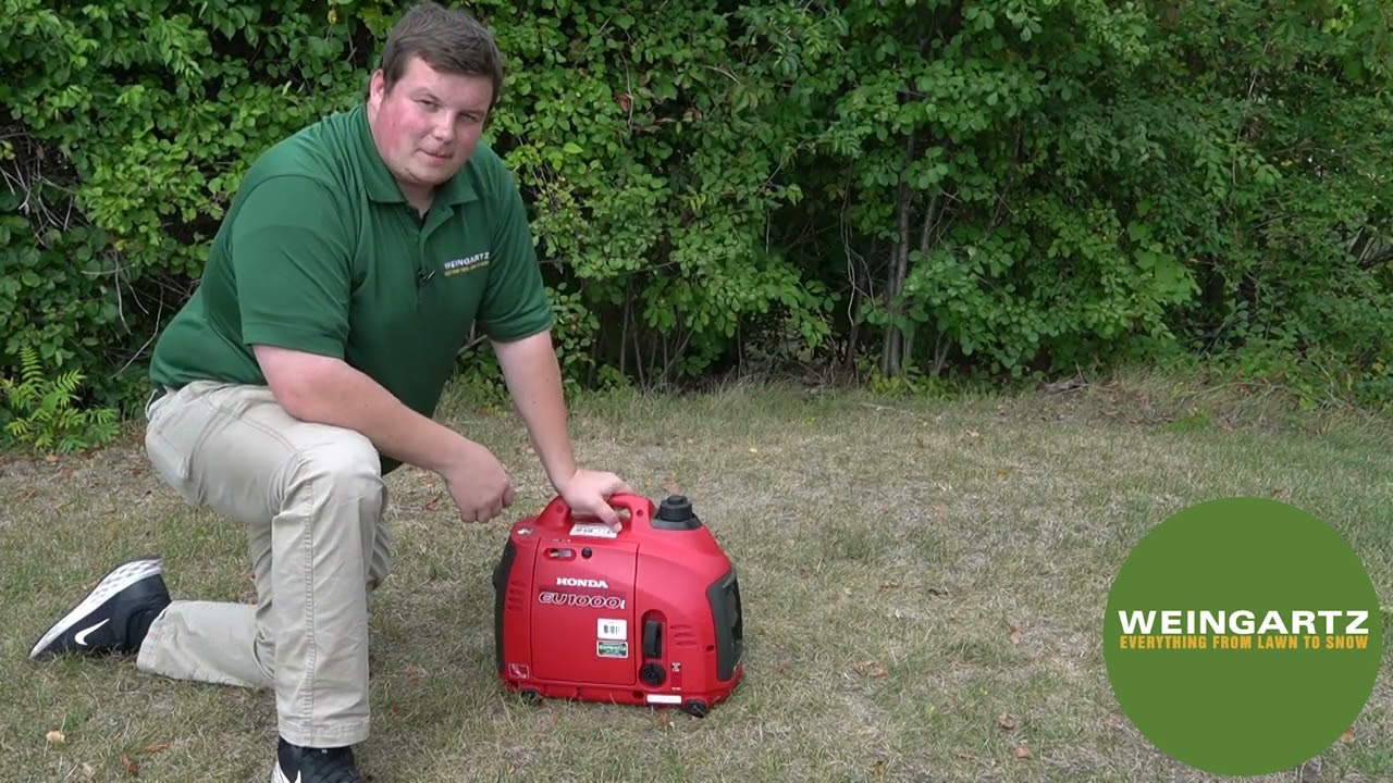 Honda EU1000I Generator Operations