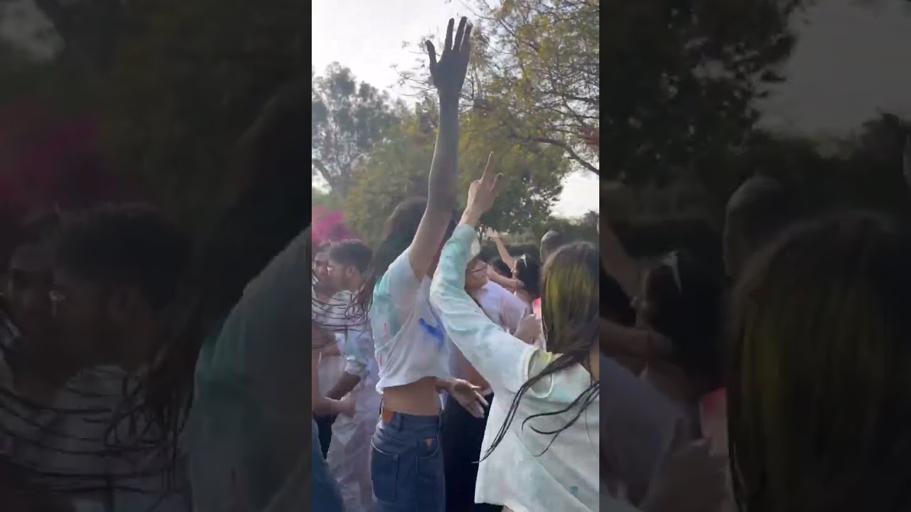 Bnu students enjoying Holi part 5 [Bnu]#2023 #entertainment #bnuvideos #youtubeshorts #pakistan #bts