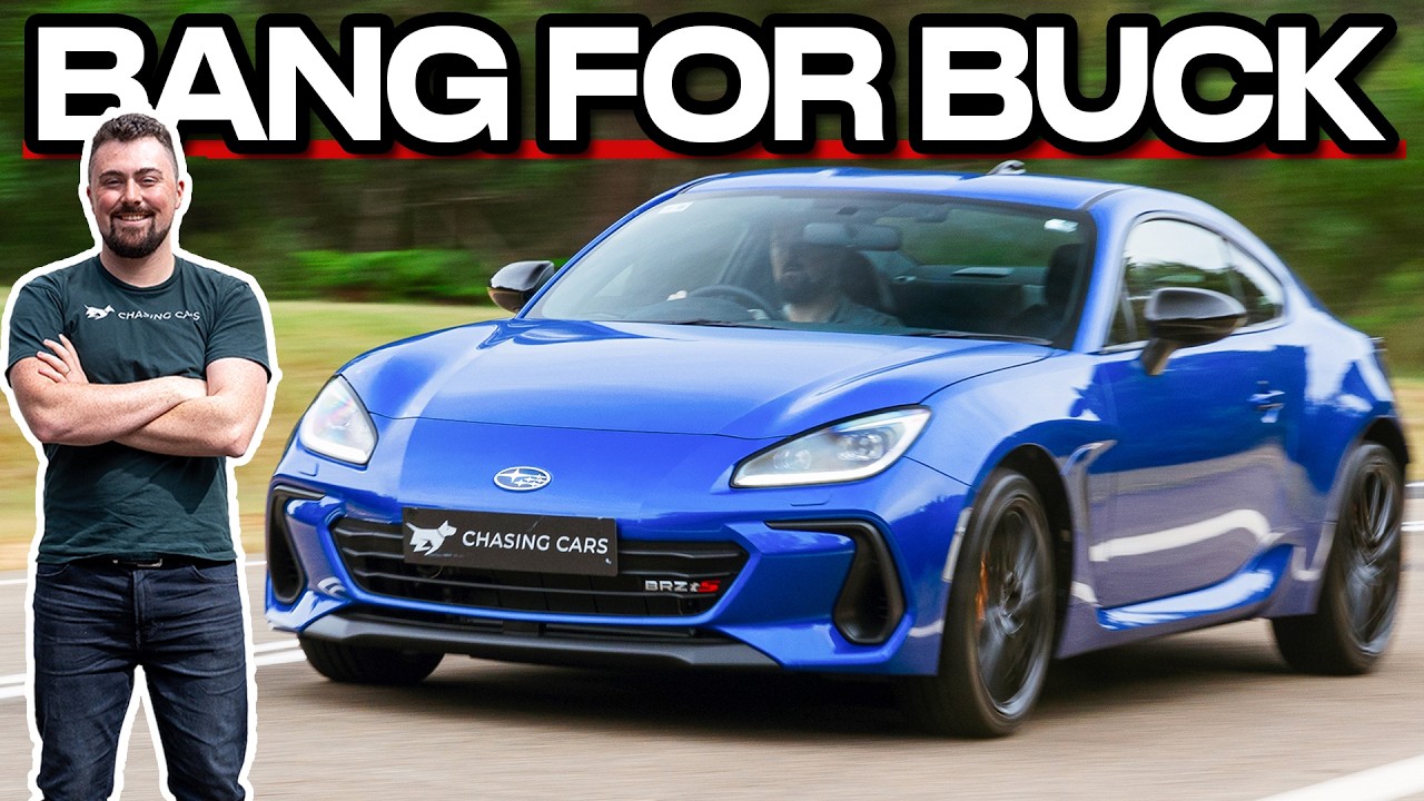Тормозит жестче, чем Porsche 911? (Обзор Subaru BRZ tS 2024)