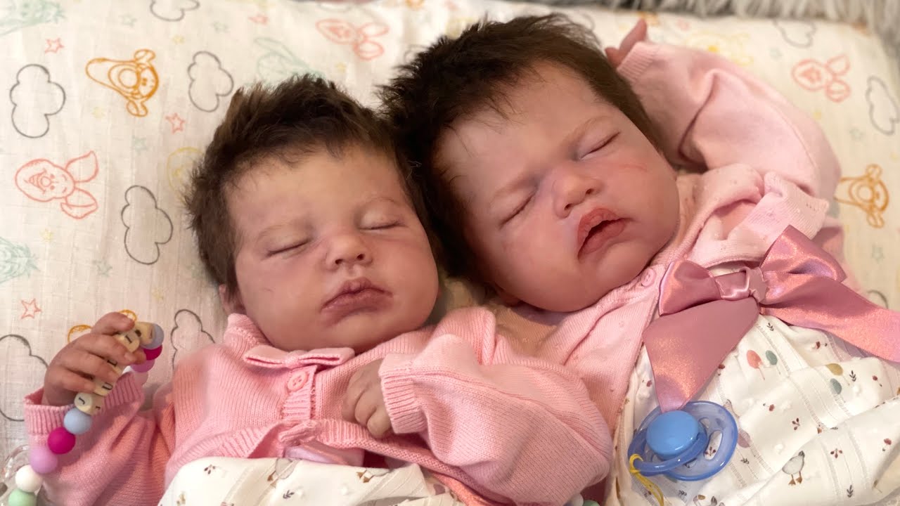 💙 Rutina de mañana + bibis con mis Bebés Reborn Laura y Julia. #bebesreborn