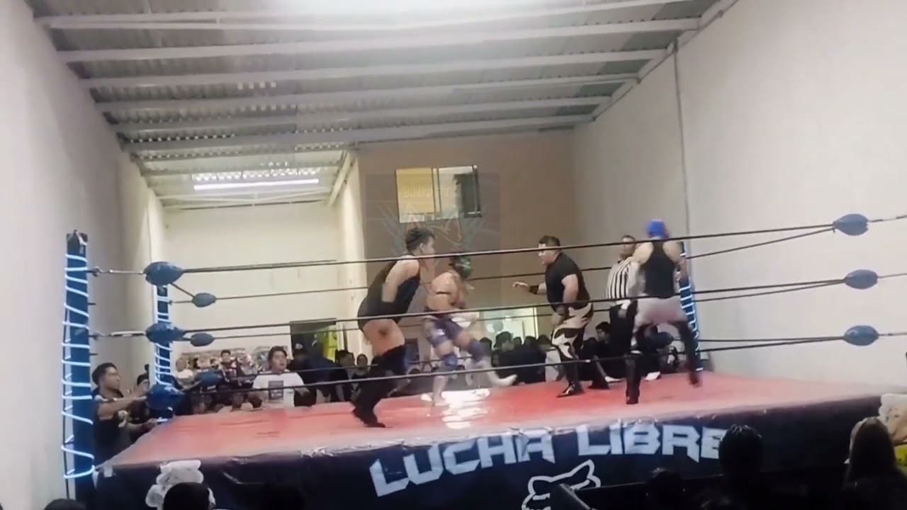 Espectro Ng,Rey Águila,El cholo y Danguerus Vs Gavilan jr Jr Galaxi boy,King Flygth y Celestial boy 