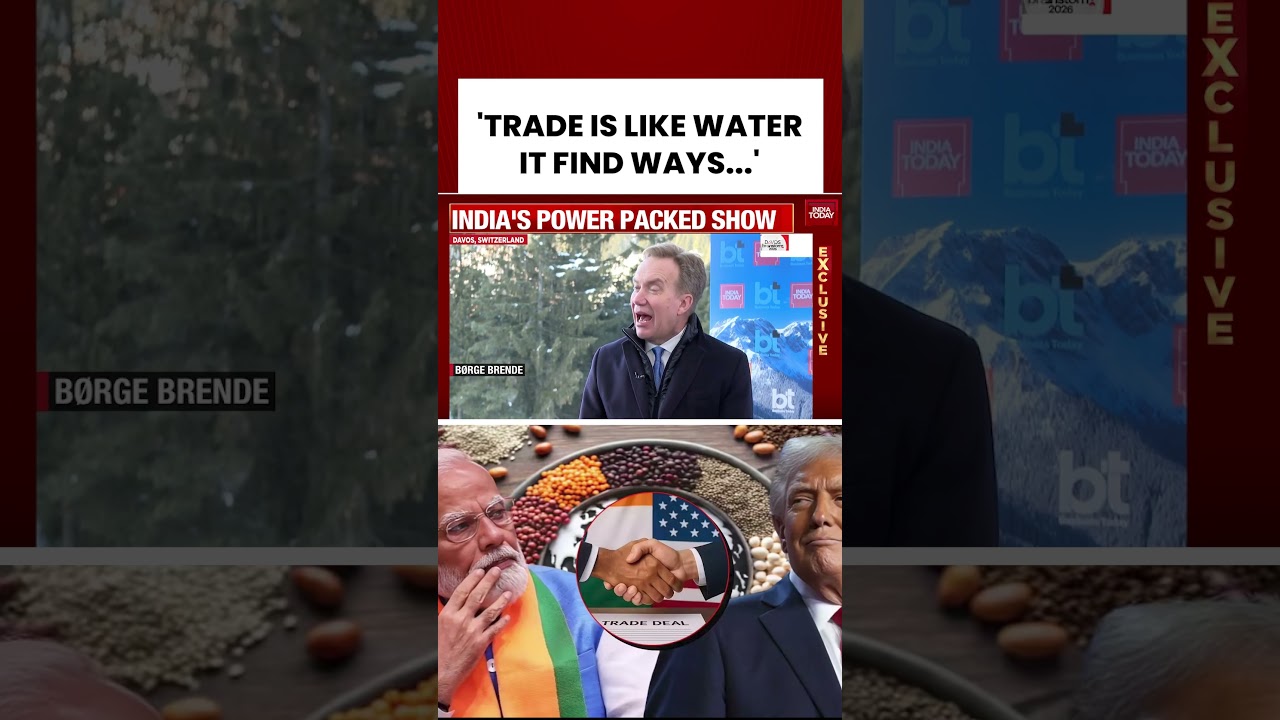 WEF President B&oslash;rge Brende On India-US Trade War | India Today