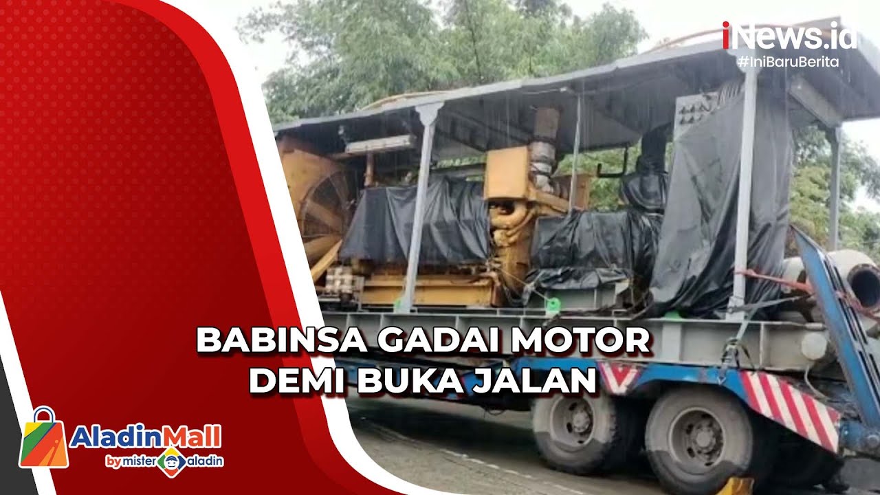 Viral, TNI Gadai Motor Demi Sewa Alat Berat