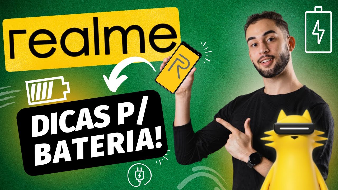 MELHORE 100% A BATERIA DO SEU CELULAR REALME!🔋#DICAS
