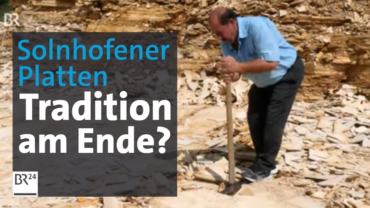 Bodenbelag für die Ewigkeit: Große Absatzprobleme bei Solnhofener Platten | Abendschau | BR24