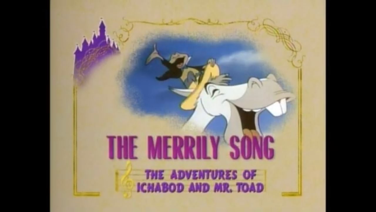 The Adventures of Ichabod and Mr. Toad - Disney Songbook - The Merrily Song