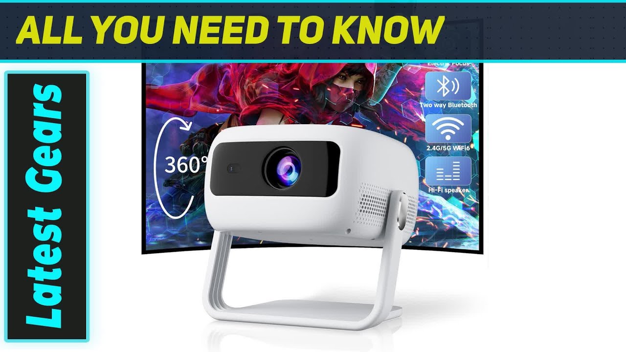 Мини-проектор Visulapex: лучший портативный 360-градусный проектор?