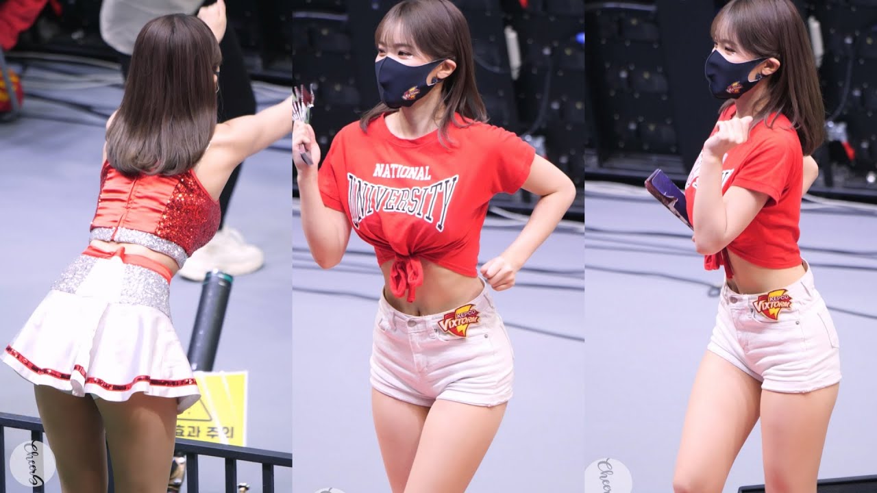 [4K] 단발 좋아하세요? 이다혜 치어리더 직캠 Lee DaHye Cheerleader fancam 한국전력빅스톰 211118