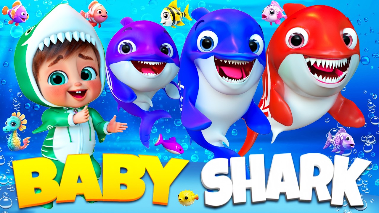 Doo Doo Baby Shark Sea Family - Nursery Rhymes & Kids Songs #nurseryrhymes #babyshark