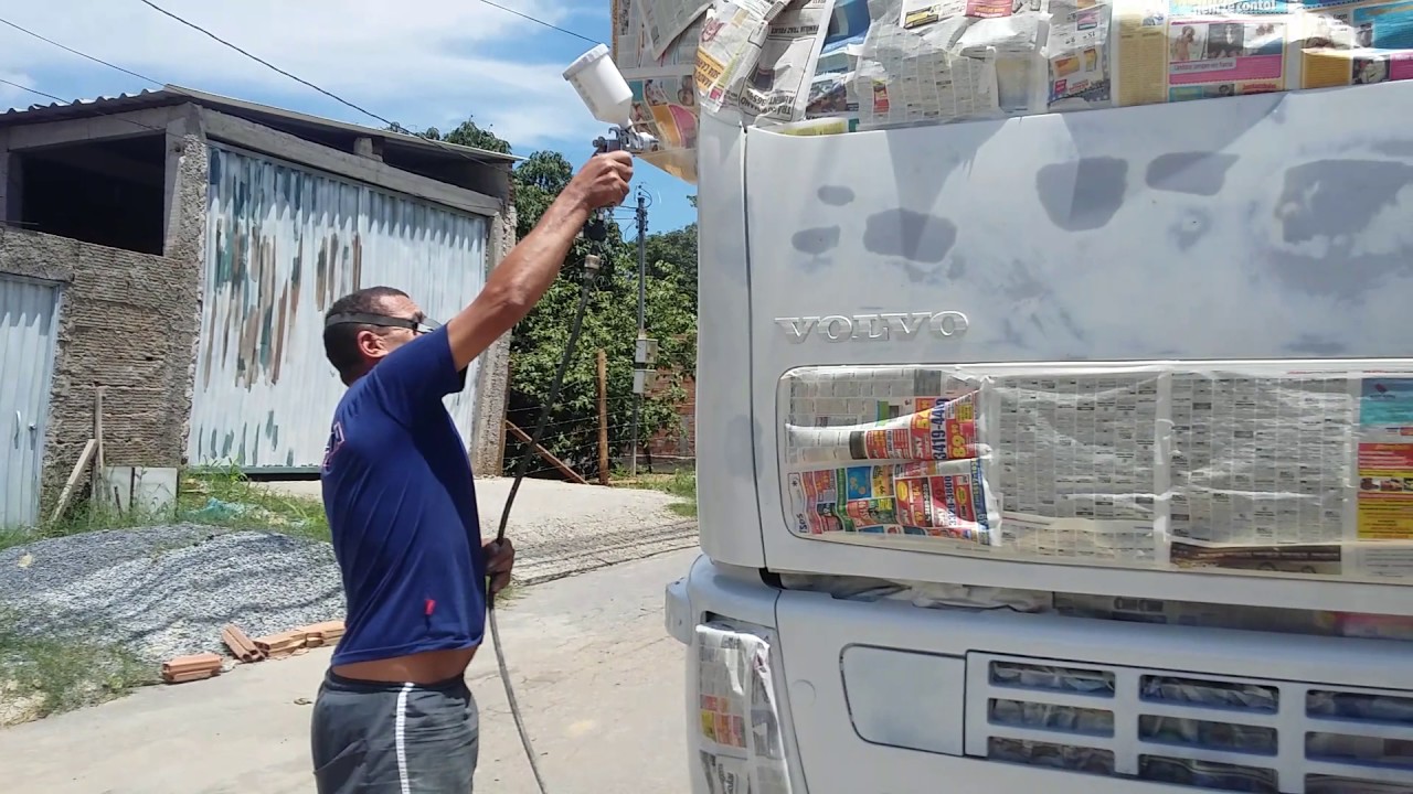 Pintando volvo