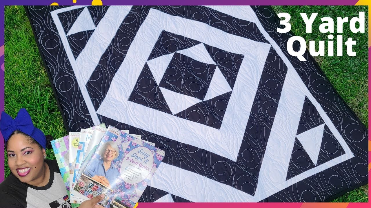 3-Yard Quilt | Kaleidoscope Pattern