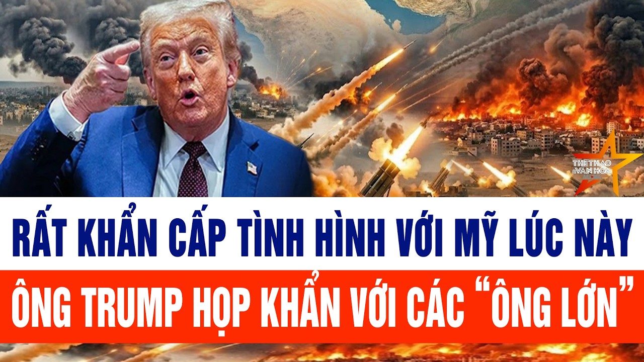 Rất khẩn cấp tình hình với Mỹ lúc này, ông Trump họp khẩn với các “ông lớn”