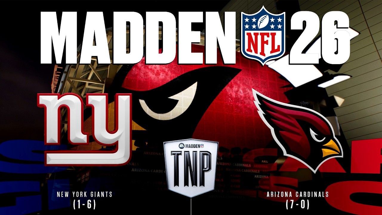 Madden 26 2038, 8-я неделя: New York Giants против Arizona Cardinals &mdash; Режим франшизы All-Madden
