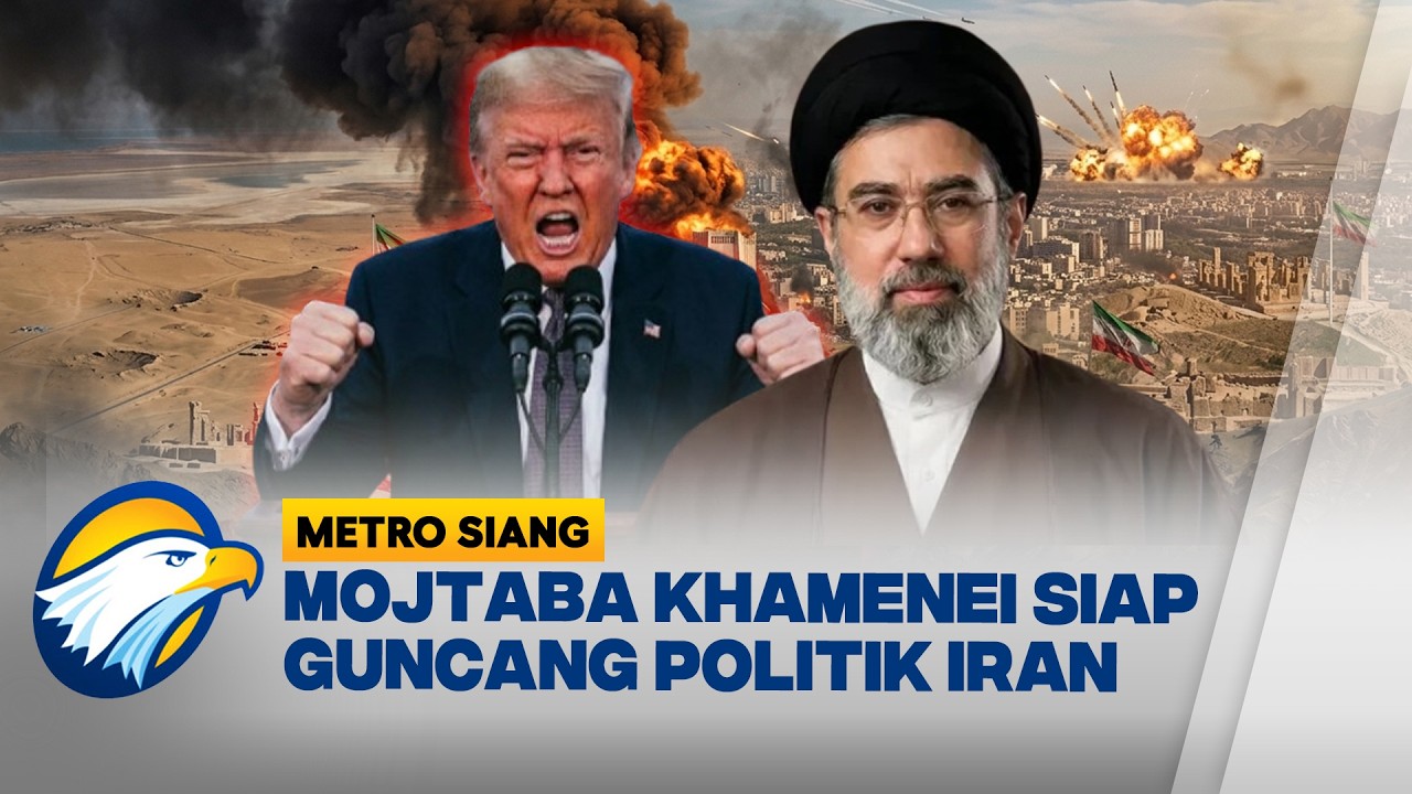 Pemimpin Baru Iran Dibenci Amerika, Ini Sosok Mojtaba Khamenei! - [Metro Siang]