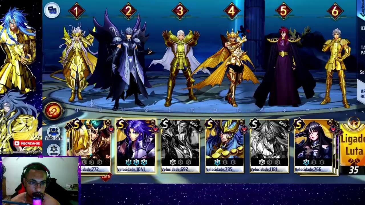 Saint Seiya awakening - Duelos galácticos: Coloca tudo na conta do HASGARD e SHAKA DIV.