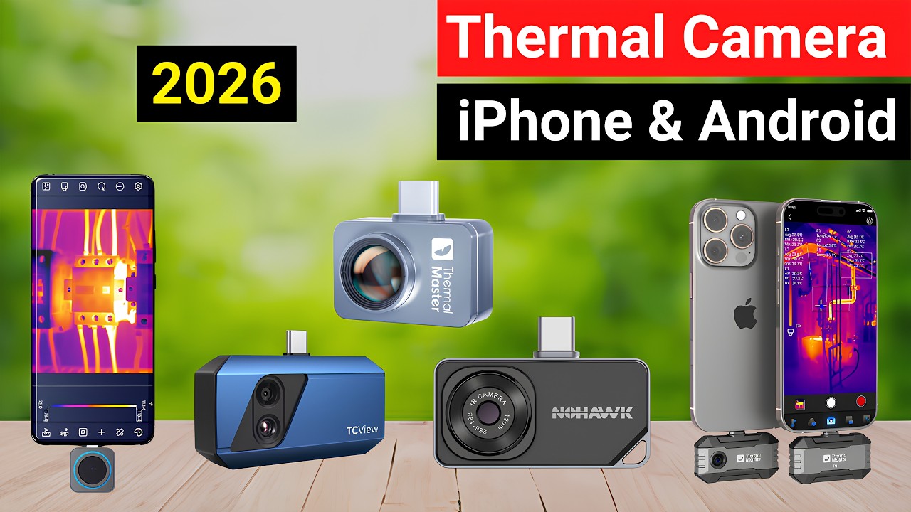 Top 5 Best Cheap Thermal Cameras for iPhone & Android Review on AliExpress
