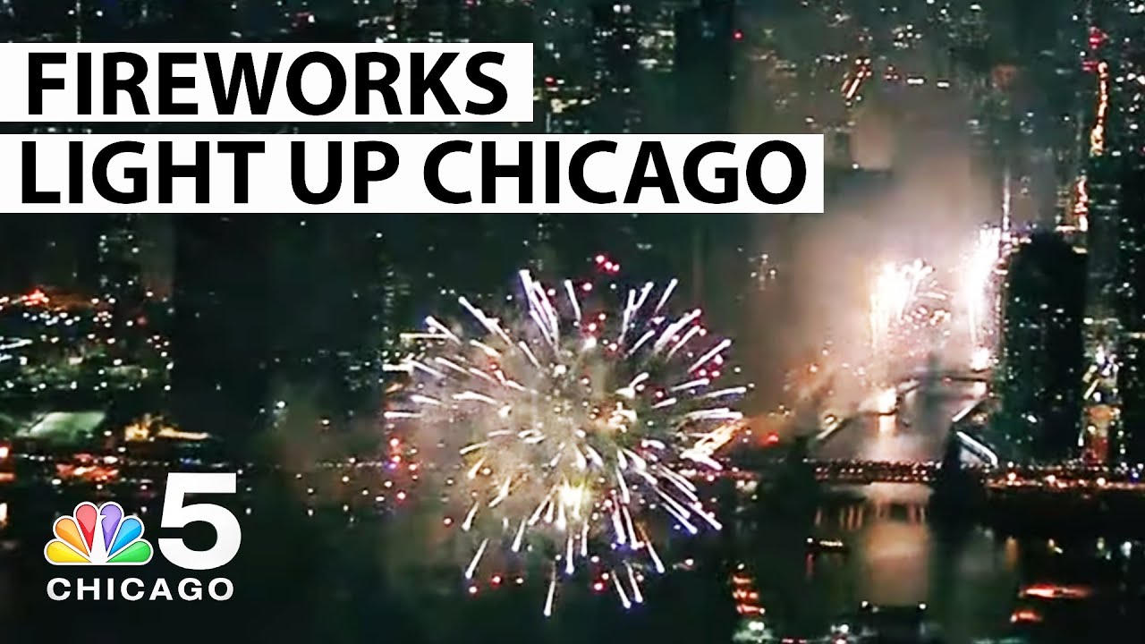 Chicago Pulls Off Double Fireworks For New Year’s Celebration | NBC Chicago