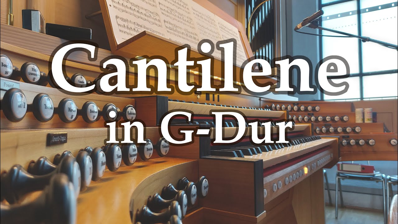 Cantilene in G-Dur (improvisiert) im Deutschordensm&uuml;nster Heilbronn | Gregor Engelhardt