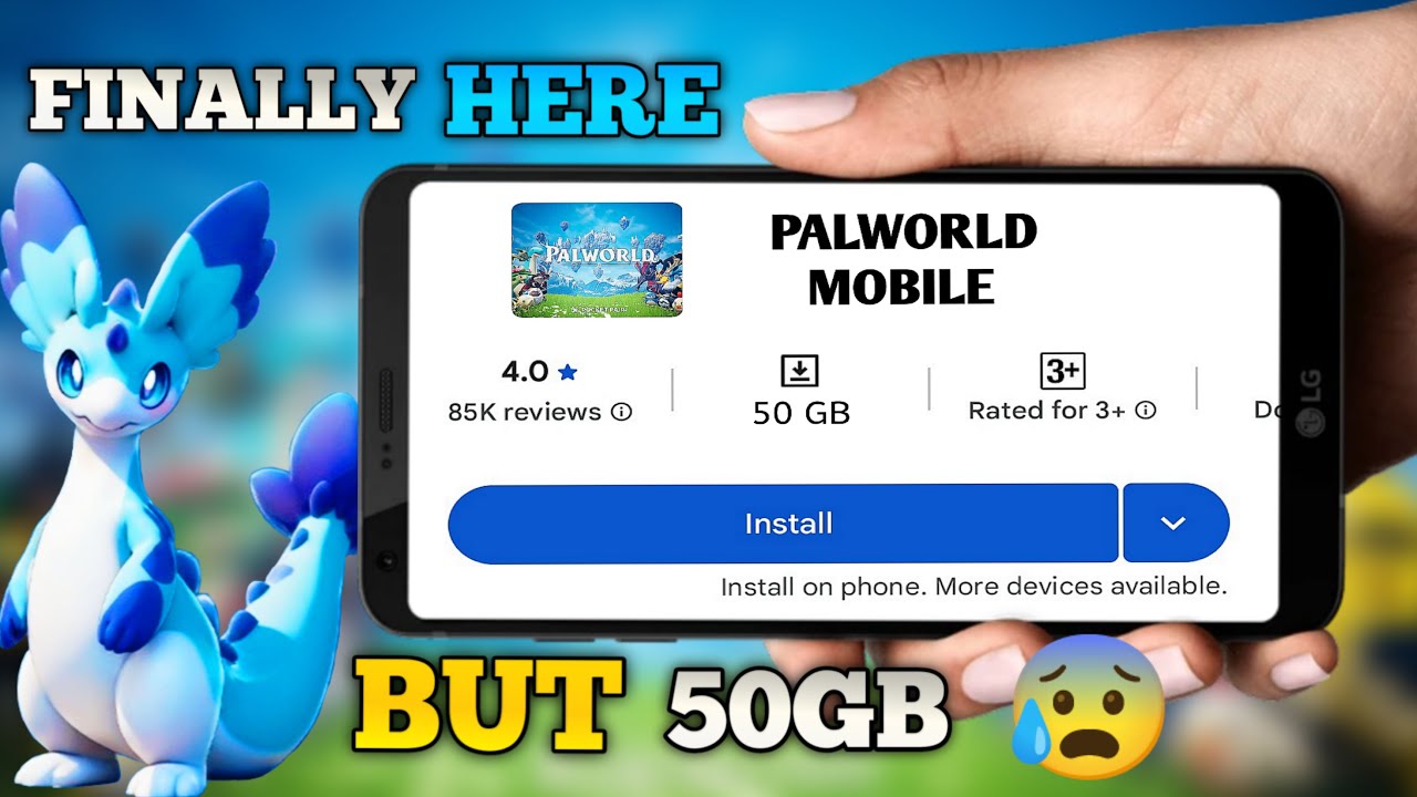 Palworld Mobile Finally Here! Release Date & Size Revealed | Android & iOS Update