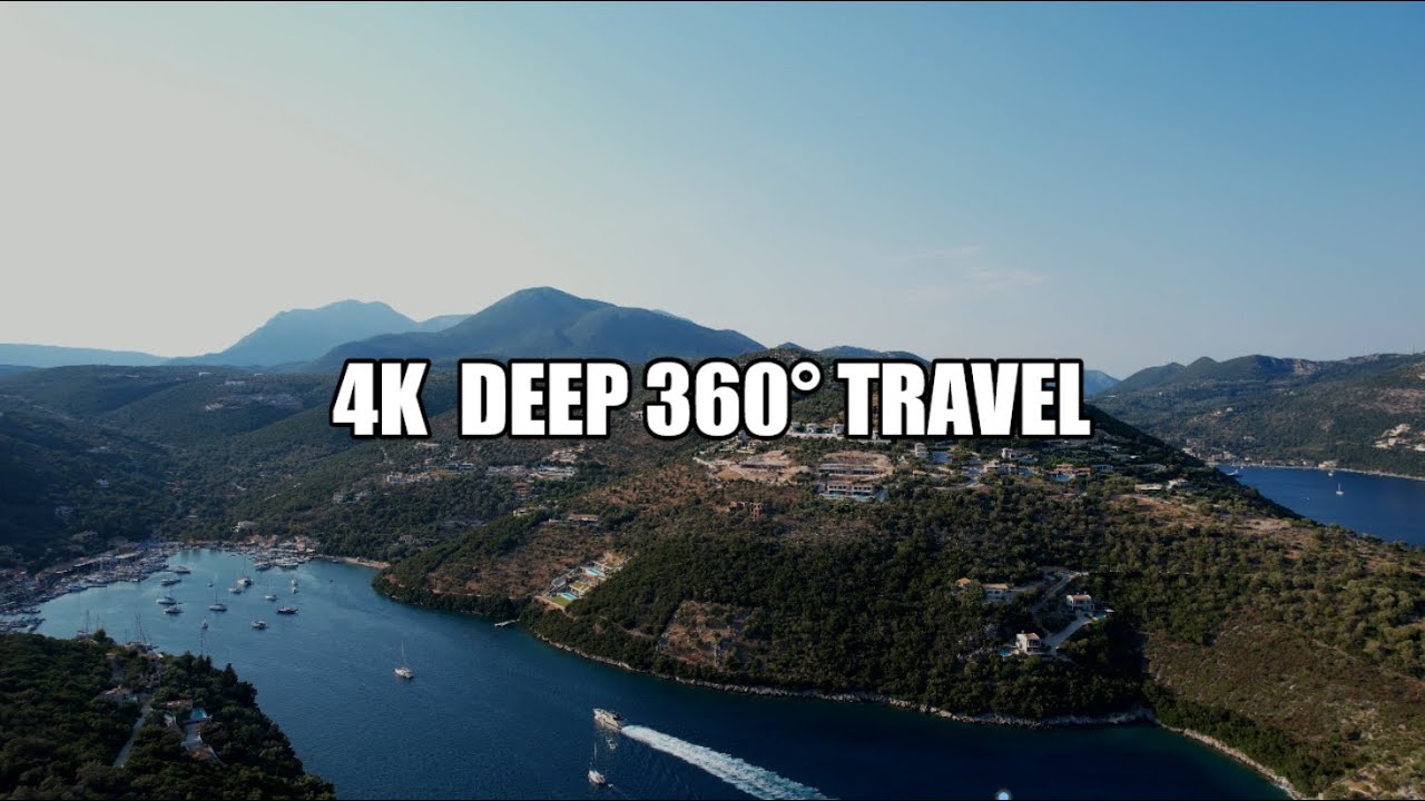🎵 Deep House Drone 4K Footage 📍 Sivota, Lefkada Greece