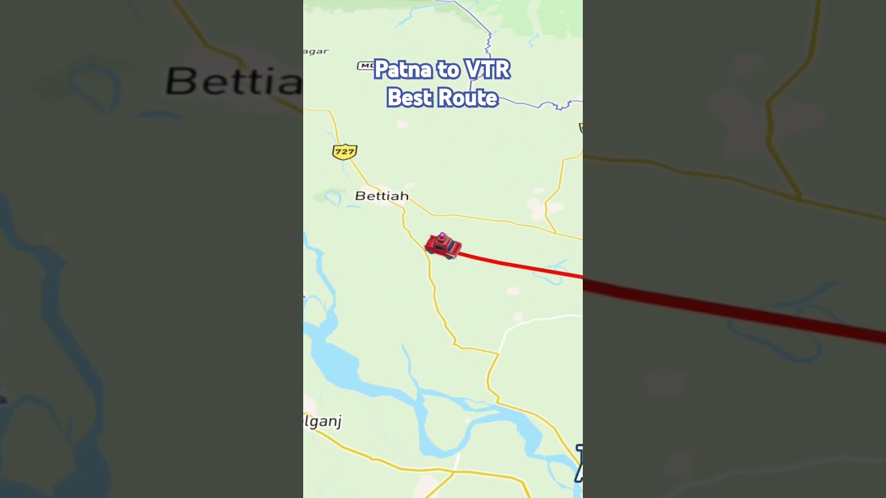 Patna to Valmiki Tiger Reserve Best Route #VTR #valmikitigerreserve #travelonwheels #travel