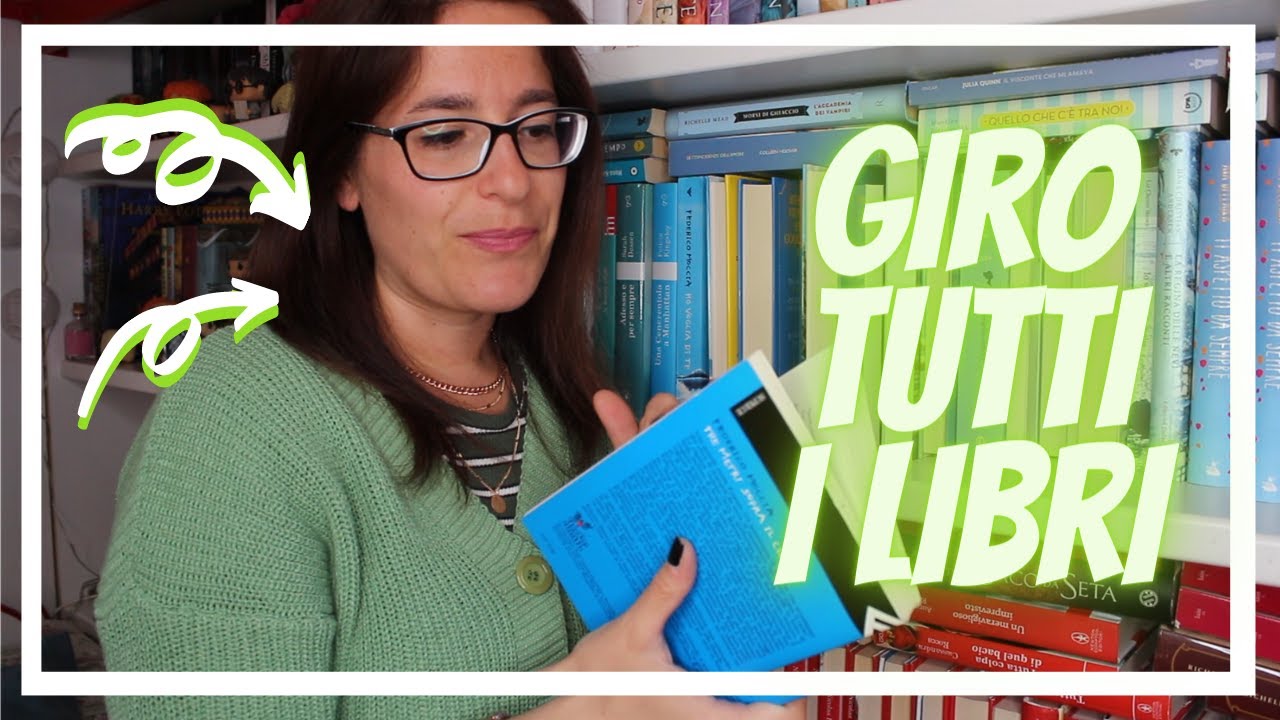 Giro tutti i libri che ho letto in libreria